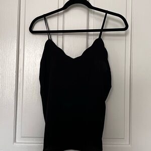 Monteau Classic Black Camisole Top